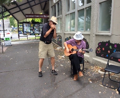 Busking in New Zealand